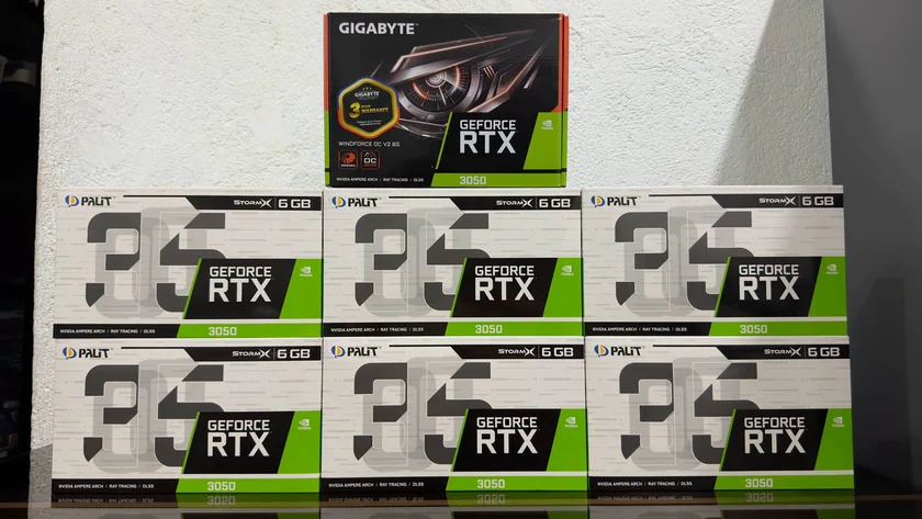 Actual GPU snapshot