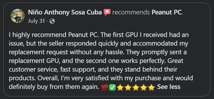 Niño Anthony Sosa Cuba recommends Peanut PC on Facebook