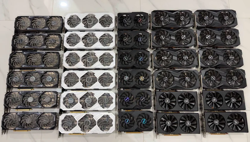 Actual GPU snapshot