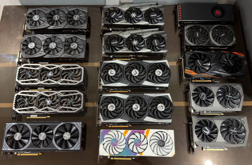 Actual GPU snapshot
